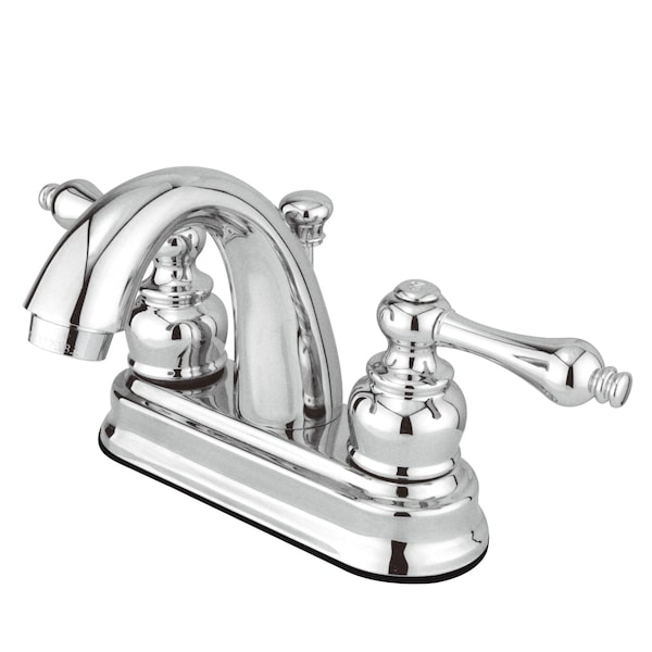 4" Centerset Bathroom Faucet, Chrome